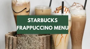 Frappuccino Menu